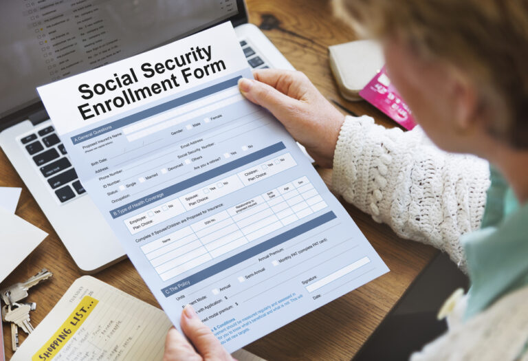 Social Security Enrollment Form Concept - The New Jersey Disability